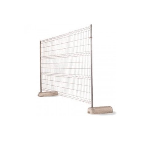 Valla cerramiento obra 3,5 (i/pie hormigón)